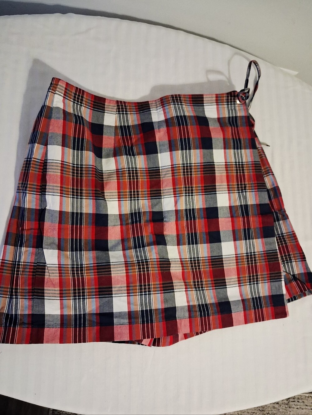 Tennis Plaid Skort Size 14